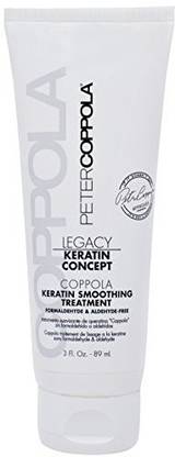 Peter Coppola Keratin Hair Treatment - Formaldehyde Free Smoothing And Straightening Hair Treatment 3Oz. Semi Permanent Professional Keratin Hair Treatment