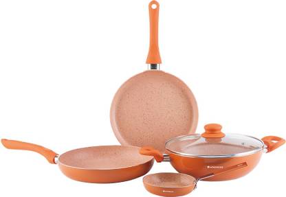WONDERCHEF Valencia Induction Bottom Non-Stick Coated Cookware Set