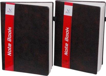 MAGPIE Brown Color stylish looking Notebook, A5 Notebook Ruled 200 Pages