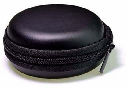 RB Leather Zipper Headphone Pouch For Universal