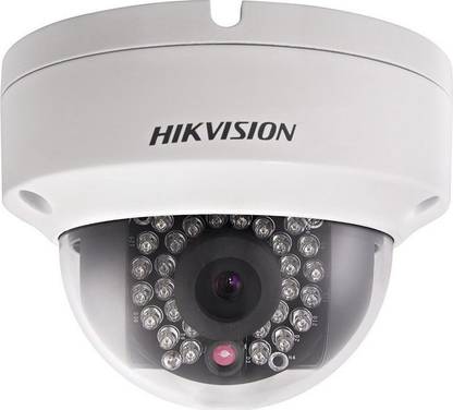 HIKVISION DS-2CD211PF-I (1.3MP) IP IR Dome Camera(White) Security Camera