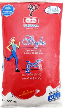 VIJAYA Style UHT Processed Double Toned Milk