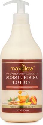 maxglow MAX GLOW HONEY ALMOND MOISTURIZING LOTION - 750 ML