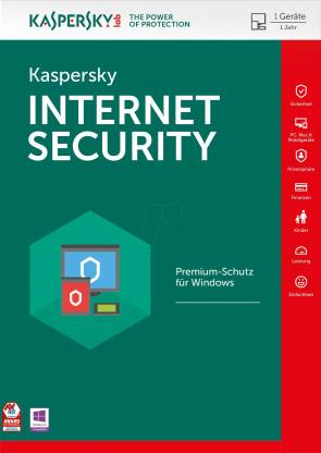 Kaspersky Internet Security 1.0 User 1 Year