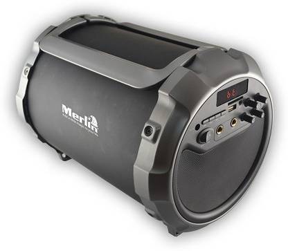 MERLIN Portable Bluetooth Speaker (Beat Master Lite) Portable Bluetooth Speaker