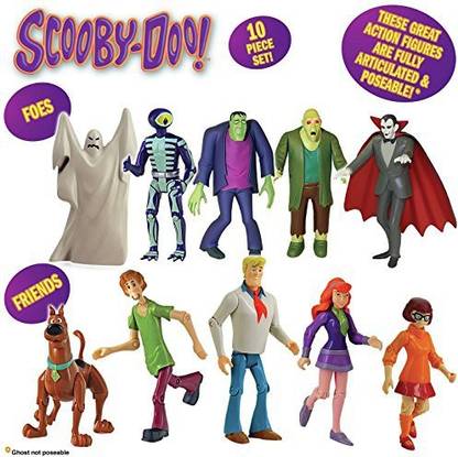 Scooby-Doo 10 Friends & Foes Action Figure Collection