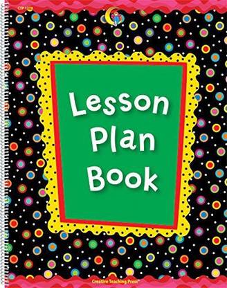Generic Creative Teaching Press Poppin' Patterns Lesson Plan Book, Black (1278)