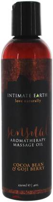 Intimate Earth Sensual Aromatherapy Massage Oil Cocoa Bean & Goji Berry 4