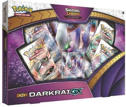 Pokemon Company 80377 Shiny Darkrai Shining Legends Collection Gx Box Party & Fun Board Game