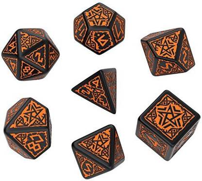 Q Workshop Q-Workshop Pathfinder Hell'S Vengeance Dice Set (7) Party & Fun Board Game