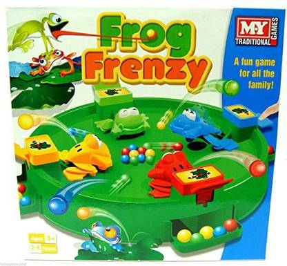 Generic Kandy Frog Frenzy Game Feeding Frogs Froggies Board 2-4 Player New Party & Fun Board Game