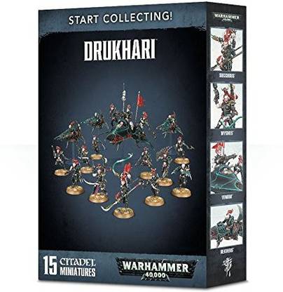 Games Workshop Start Collecting Drukhari Warhammer 40, 000 New Party & Fun Board Game