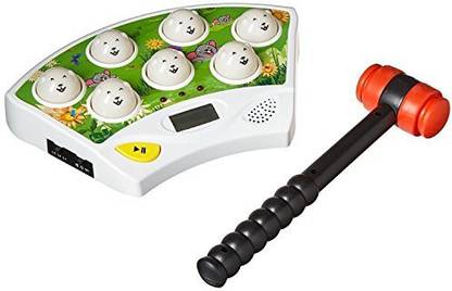 Generic Tplay Wack A Mole Mouse Fast Reflexes Whack Game Language Learning Durable Musical Whac Wackamole For Kids Educational Toys Party & Fun Board Game