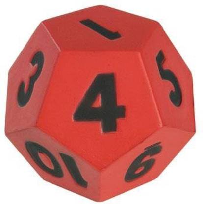 Generic Vinco 35467 Giant Foam Number Dice Party & Fun Board Game