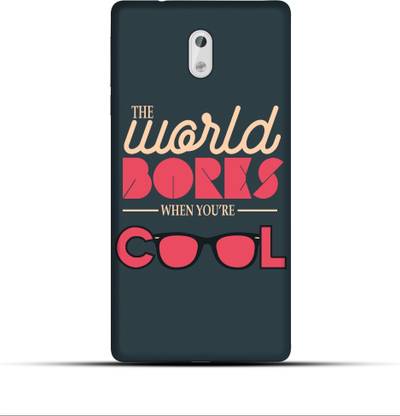 Saavre Back Cover for Cool, Blue for NOKIA 3