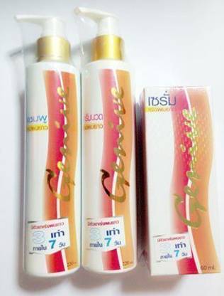 Generic Genive Shampoo & Conditioner And Serum Helps Hair Grow Longer