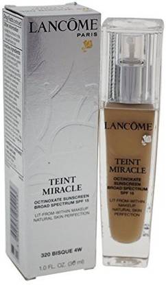 LANCOME Teint Miracle Natural Healthy Glow Makeup Spf 15 - # 320 Bisque 4W (Us Version) 30Ml Foundation