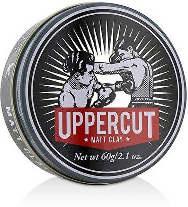 Uppercut Deluxe Matt Clay Pomade 2.1Oz - Strong & Reworkable Hold - Dry Matte Finish Hair Clay