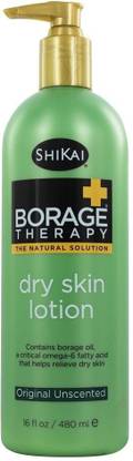 ShiKai Borage Therapy Dry Skin Lotion Original Unscented 16 Fl. Oz.
