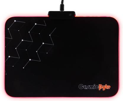 Cosmic Byte Volcano Foldable with 7 Color RGB Effects Mousepad