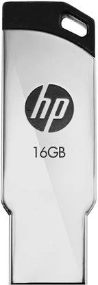HP MM-USB016GB-11P 16 GB Pen Drive Compatible with Desktop Computer, Television, Laptop USB 2.0 Metal Case