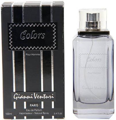 Gianni Venturi Color - Black for Men Eau de Parfum  -  100 ml