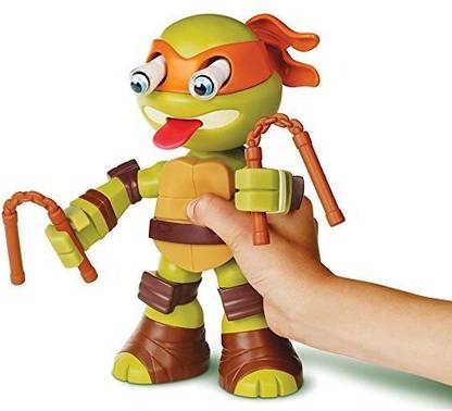Generic Flair Leisure Products Teenage Mutant Ninja Turtles Half-Shell Heroes Squeeze Em'S Mikey Toy