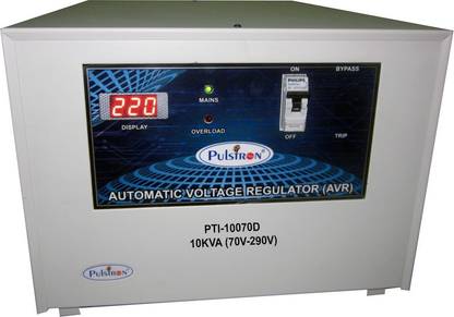 PULSTRON PTI-10070D 10 KVA (70V-290V) Single Phase Automatic Mainline Voltage Stabilizer