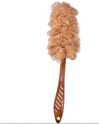 PANACHE Bath Brush Mesh, Large, Golden Brown