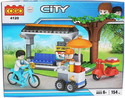 ToysBuggy Cogo City Construction Blocks 4120