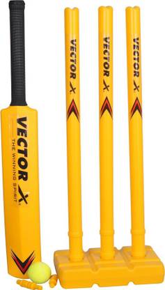 VECTOR X VT-9306-PLASTIC-CRIC-SET-YELLOW-6 Cricket Kit
