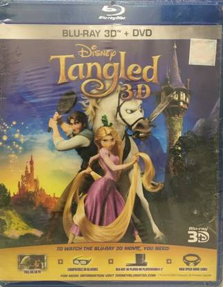 Tangled (3D) blu-ray (region - free )