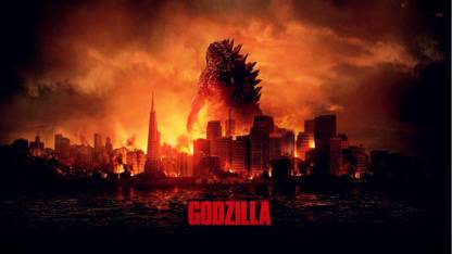 GODZILLA 2014 MOVIE POSTER Photographic Paper