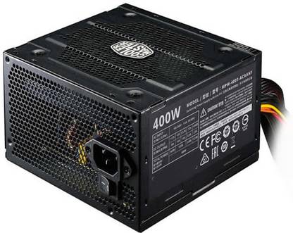 COOLER MASTER MPW-4001-ACABN1 400 Watts Computer PSU with 6 SATA Cables