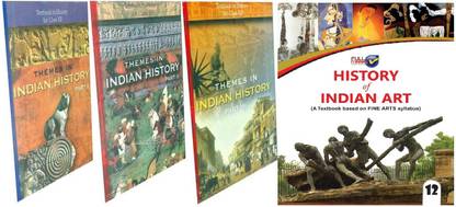 History Class 12th Ncert With Fullmarks History Guide (Set Of 4 Books)