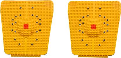 VRV Combo Foot Massager for Good health Yellow 5 mm Accupressure Mat