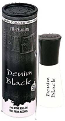 Al Nuaim Denim Black Attar 6 ML Floral Attar