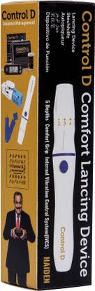 Control D Comfort Lancing Device Glucometer
