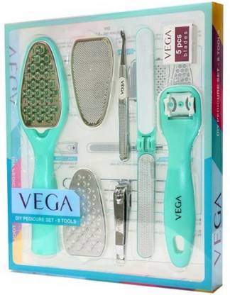 VEGA PDS-08 DIY PEDICURE SET - 8 TOOLS