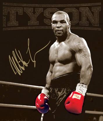 Athah Fine Quality Poster Mike Tyson The Legend Fine Art Print