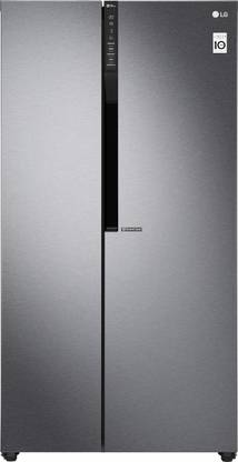 LG 679 L Frost Free Side by Side Refrigerator  with With Multi Air Flow