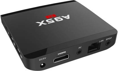 Marson Alfawise A95X 4k Kodi Smart Android Box-Youtube Hotstar Play Store Casting Fully Smart Media Streaming Device