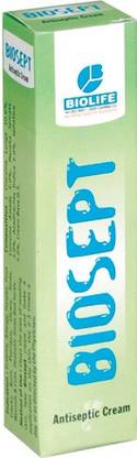 BIOLIFE BIO-SEPT(Anti Septic Cream) pack of 5 (25g each) Antiseptic Cream