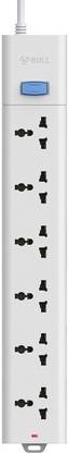 BULL 6 Socket,1 Switch,5 M Wire Extension Board 10 A Three Pin Socket
