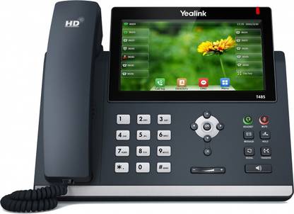 Yealink SIP-T48S Corded Landline Phone with Answering Machine