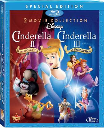 Cinderella 2 and 3 (Special Edition 2012) blu-ray (region - free)