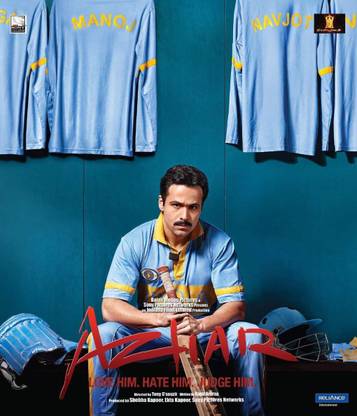 Azhar blu-ray (region - free) with english subtitle