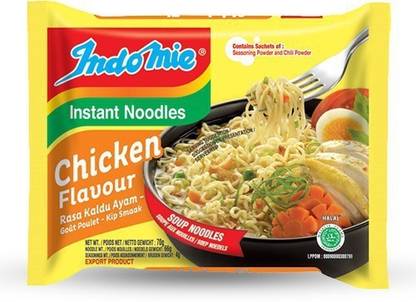 indomie Instant Noodles Chicken Flavour (Pack of 40) Instant Noodles Non-vegetarian
