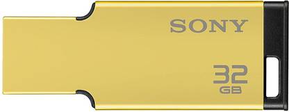 SONY USM32MX3 32 GB Pen Drive Compatible with Desktop Computer, Tablet, Laptop USB 3.1 Metal Case