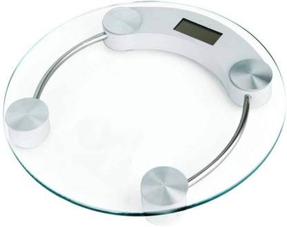 Tryviz Digital Thick Glass Weighing Scale measures weight both in kilograms (KG) and in pounds (Lbs.) and equipped with high precision strain gauges and load cell sensors that ensure accurate reading every time. The thick glass of this weighing machine is virtually unbreakable with normal use (for human weight up to 330 lbs) that ensures long lasting and also gives it an attractive look. Another smart feature about this digital weighing scale is its auto power:on and auto shut:off. Just a tap on the glass with your foot starts and once the weighing is done, you step off and the machine will turn off; it saves battery and adds value to its advanced technical features. The machine has a large digital LCD that makes reading easy and convenient. Features: High Precision Strain Gauge Sensor System, 8MM Thick Tempered Glass, Capacity:180 kg, Graduation:100gm, Auto On, Auto zero, Auto Off, Over Load Indication, Low Battery Indication Weighing Scale